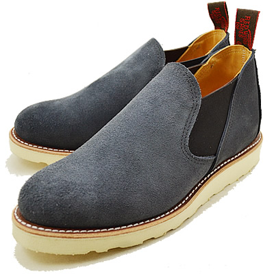 Red Wing 8129 ROMEO Navy Abilene USA Made Genuine Suede Slip on Shoes 7 ...