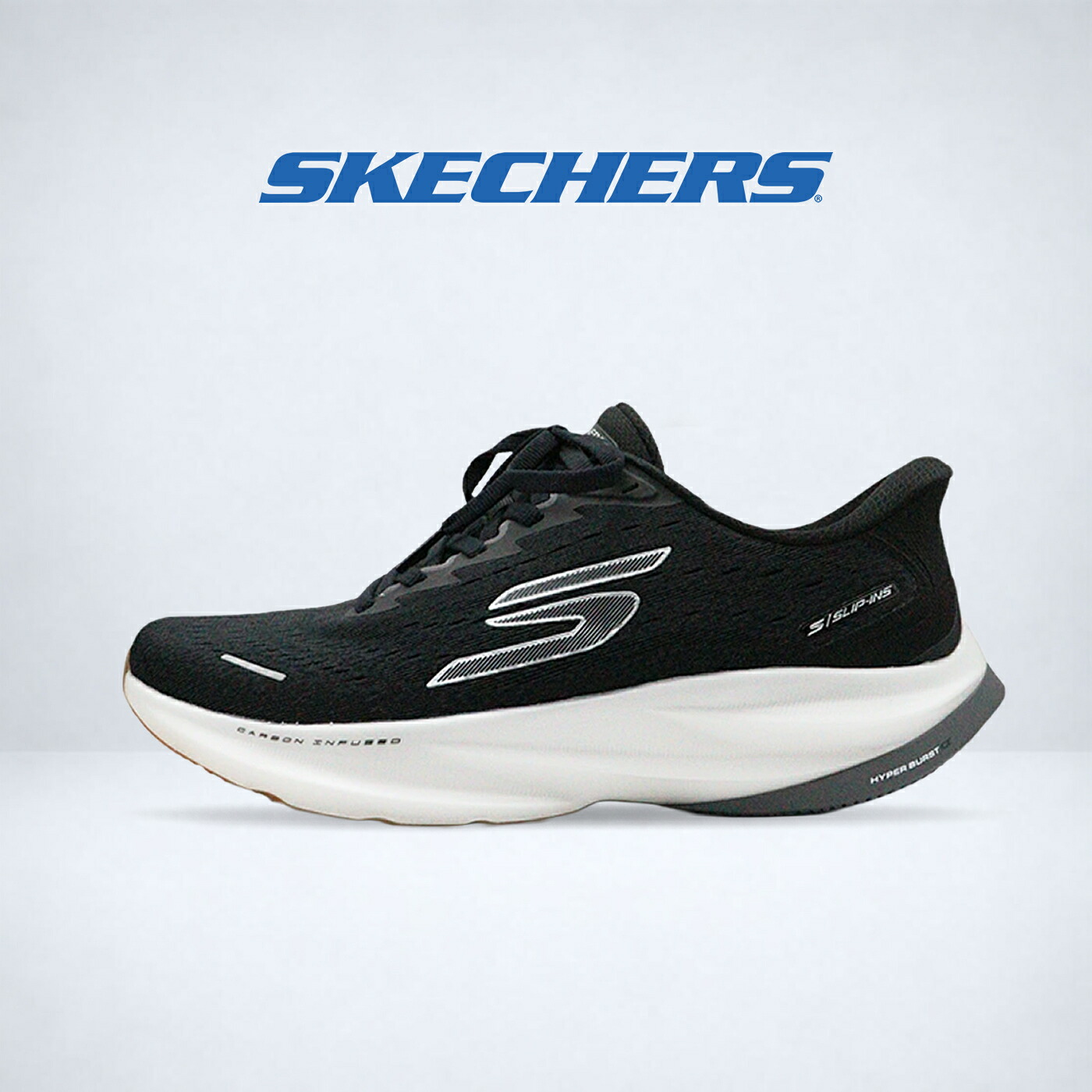 ☆6/4-11制限事項！尖んがり最大限度39倍！要エントリー！貨物輸送無料SKECHERS SLIP-INS スケッチャーズ スリップインズ SKX AERO SPARK エアロ ぴかぴか光る BKW BLACK/WHITE 黒いこと/白いこと メンズ スニーカー 靴 駈けっくらシューズ
