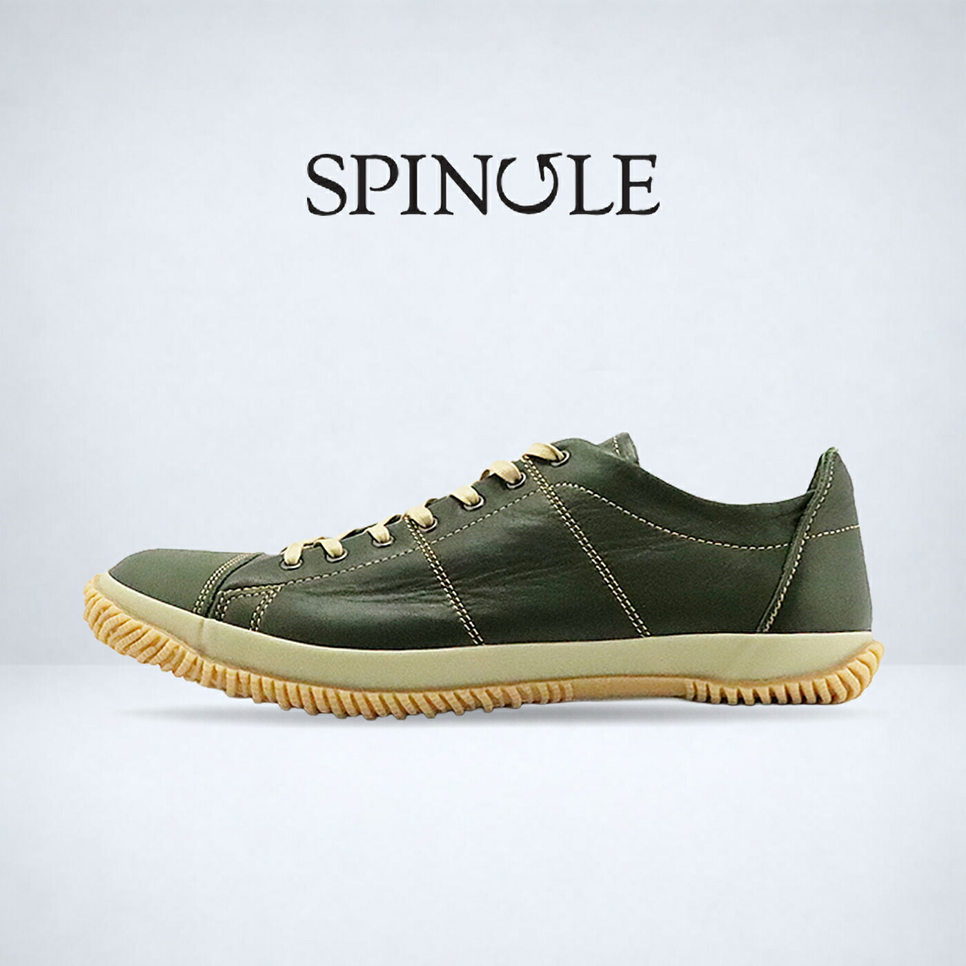 返品交換送料無料 SPINGLE スピングル SP-272 KHAKI カーキ 靴 スニーカー シューズ スピングルムーヴ スピングルムーブ