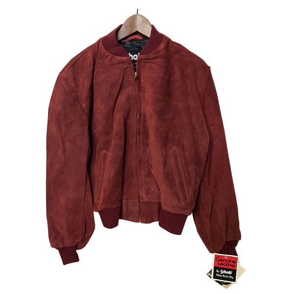 Schott(ショット)スエード ブルゾン メンズ,海外ブランド,アメリカ製,デッドストック,本革,レザー,牛革,未使用,レア,希少|WALK