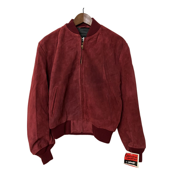 楽天市場】【美品/100周年記念モデル】SCHOTT【レザースタジャン】L