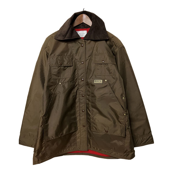 B品訳あり dan's hunting gear（ダンズハンティングギア）ハンティング ジャケット メンズ,コート,アメリカ製,USA,ブランド,カジュアル,アメカジ,デッドストック,希少,レア,未使用｜ＷＡＬＫ