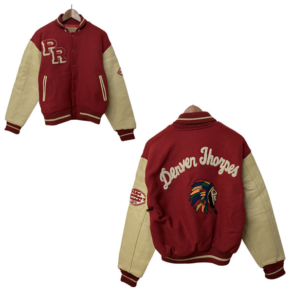 米国製】Schott レザージャケット 赤茶 42 フライトジャケット 674