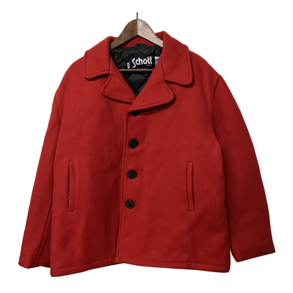 楽天市場】schott （ショット） ウールシングルPコート メンズ