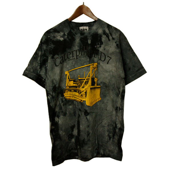 楽天市場】Caterpillar CAT(キャタピラー キャット)ロゴ プリントT 正規販売店品 62698 メンズ Tシャツ 黒 サイズL USA製 CAT Tシャツ/カットソー(半袖/袖なし)