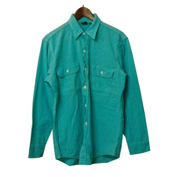 90s USA製 Prentiss ハーフジップ シャンブレーシャツ M m10827497665_1.jpg?1729315500