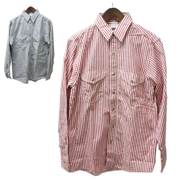 ⑤アメリカ製 longjohn ロングジョン10ボタン ヘンリーネック LONG JOHN（ロングジョン） 10ボタンヘンリーネック 長袖Tシャツ
