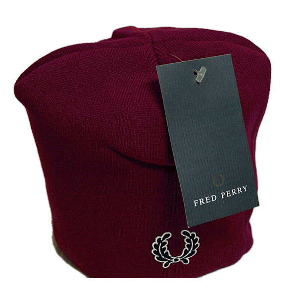 【楽天市場】ビーニー ニット帽 フレッドペリー(FRED PERRY) メンズ レディース 帽子,海外ブランド,ワイン,ピンク,ネイビー