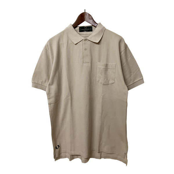 DEAD STOCK★90s FRED PERRY★ポロシャツ★英国製★40★白 5579a8cb23ec52e39a0900fd7b8047