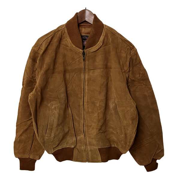 楽天市場】スエードブルゾン メンズ 本革 レザージャケット カジュアル