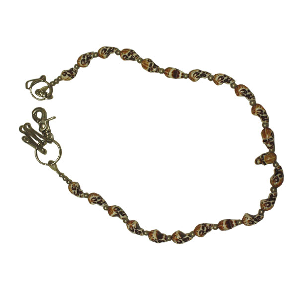 楽天市場】【中古】Roen スカル ウォレットチェーン 