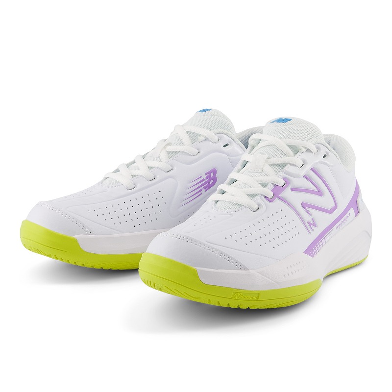 newbalance WCH696K5ホワイトWHITE2E 婦人靴 テニスシューズ オールコート ニューバランス レディス スニーカー 白 コートシューズ NB NEWBALANCE 運動靴 オムニコート クレーコート エントリー ソフトテニス クラブ活動 ホワイト中学生 通学履 ホワイトスニーカー