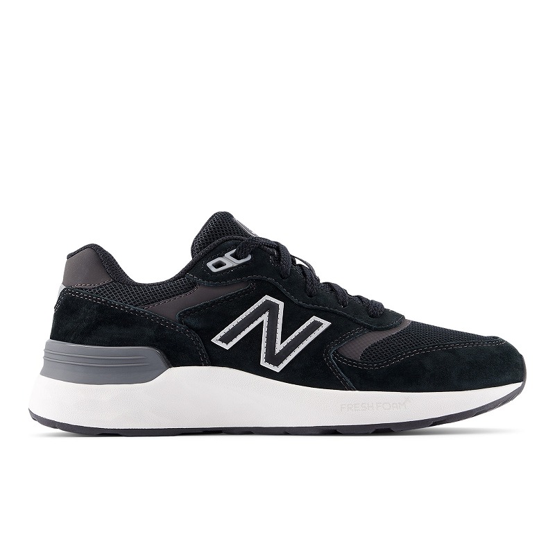 【ラスト22.5cm・23.5cmのみ】【newbalance】ＷＷ880BB7ブラック2Ｅ 婦人靴 ウォーキング Ndurance ウォーキングストライパス Nグリップ 散歩 デイリーシューズ フレッシュフォーム 黒 お出かけ 旅行