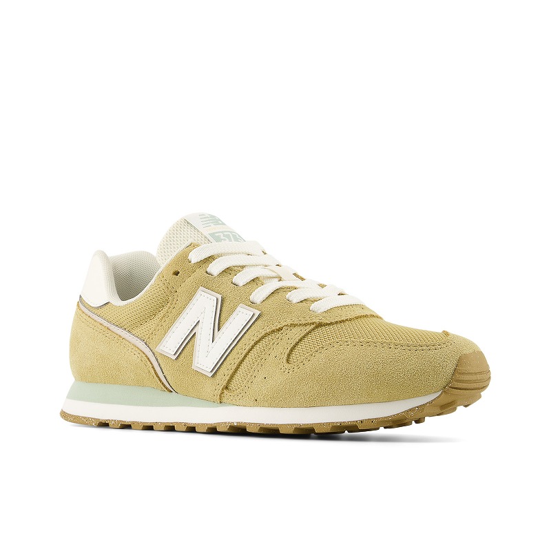 【newbalance】W373ベージュ1X1-B 婦人靴 ランニングスタイル ライフスタイル ニューバランス レディースシューズ レディススニーカー シンプルデザイン NB NEWBALANCE ウィメンズ ランニング ジョギング スポーツ　薄茶色