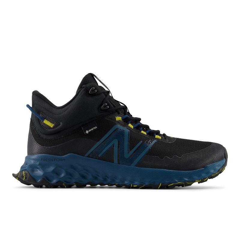 ゴアテックス【newbalance】生新しい質問用紙 ガロ ミッドカットT1黒いこと/青色2ＥMTGAMGT1 成人男性靴 トレイル駈けっくら  ニュー平衡にする アウトドア メンズスニーカー 里山 軽山登り デイリー 難民キャンプ  運動すること靴 NB 黒/青 BLACK /BLUE点火装置山歩き 山歩き MIDとり捨てる