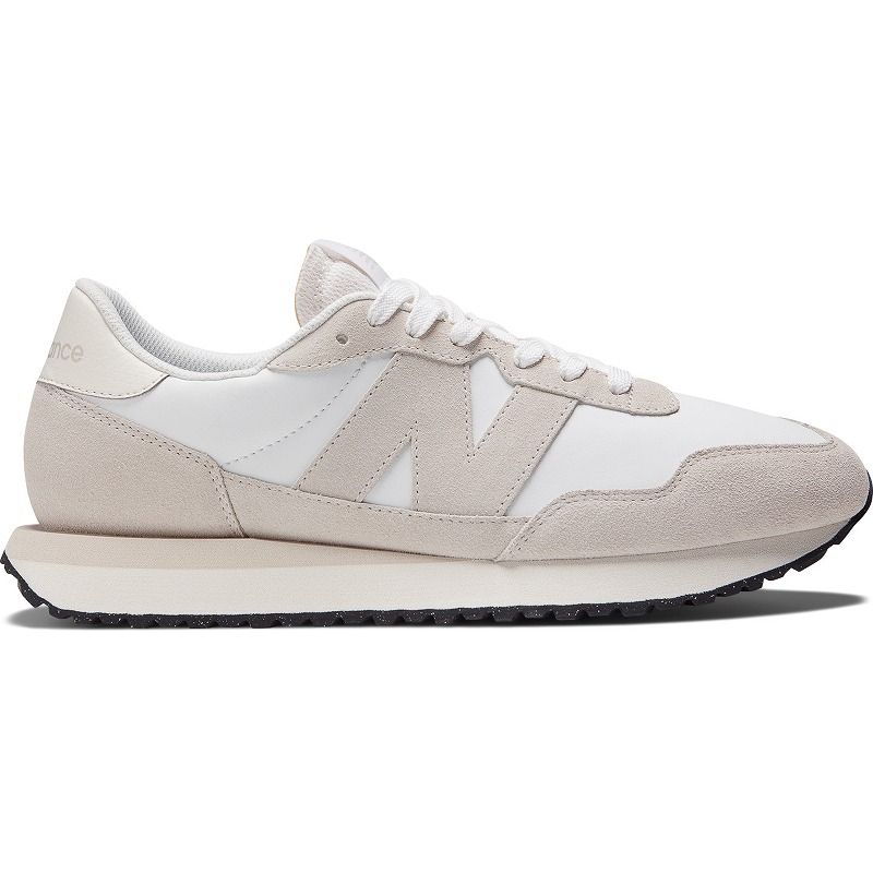 newbalance MS237SEホワイト-D 婦人靴 ランニングスタイル ライフスタイル クラシカルスタイル ニューバランス レディスシューズ ウィメンズスニーカー NB NEWBALANCE ビックNロゴ 運動靴 ジョギング トレーニング ニューバラ 厚底 エコ　白