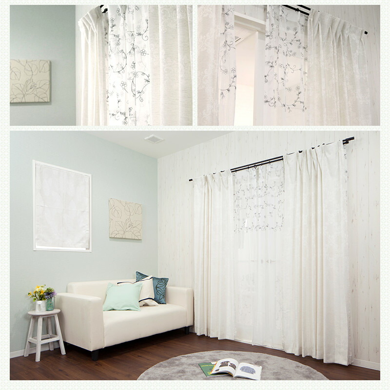 日本人気超絶高評価 サイズオーダー カーテン レースカーテン カーテン ブラインド レースカーテン ラベンダー Ch728 幅251 300 丈151 0cm 1枚 レース 刺繍 ウォールデコ フラワー サシェシリーズ レースカーテン ラベンダーの刺繍がナチュラルで優しい