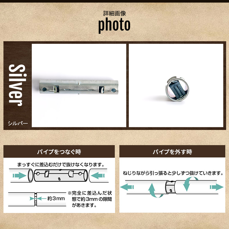 素晴らしい価格 パイプ メタル配管パイプ パイプクランパー パイプつなぎ 25.4用 部材 ガス管 水道管 ハンガーラック ヴィンテージ 配管  インダストリアル DIY ブルックリン 男前 衣装ハンガー ハンガーパイプ コートハンガー コート掛け 洋服掛け 収納 収納棚 www ...