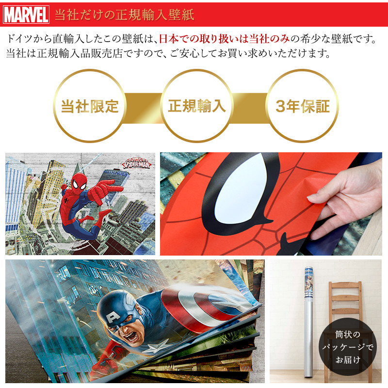 輸入壁紙 スパイダーマン オンライン 粉のり付 インポート壁紙 スパイダーマン 紙 おしゃれ 割引クーポンあり スーパーセール 即納可 壁紙 マーベル Marvel Marvel クロス 店舗 内装 撮影 ドイツ製 Marvel Spider Man Concrete 8 467 壁紙 ウォールデコ 壁際貴族