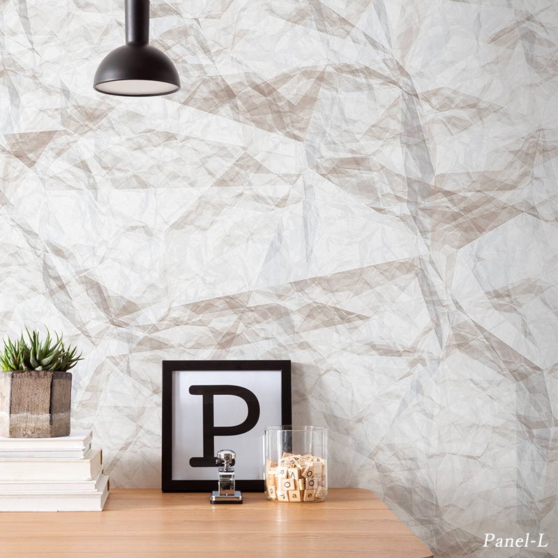 日本での取扱いは当社のみ リビング 微妙な色のニュアンスや光と影 の効果により立体感のある壁に見えるデザイン 店舗の内装や撮影のバックペーパーとしても使えるおしゃれな輸入壁紙 壁紙 だまし絵 のりなし リフォーム おしゃれ クロス 輸入壁紙 海外 不織布 フリース