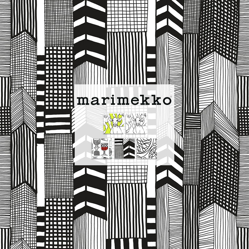 楽天市場 マリメッコ 壁紙 5種類から選べる Marimekko 1ロール