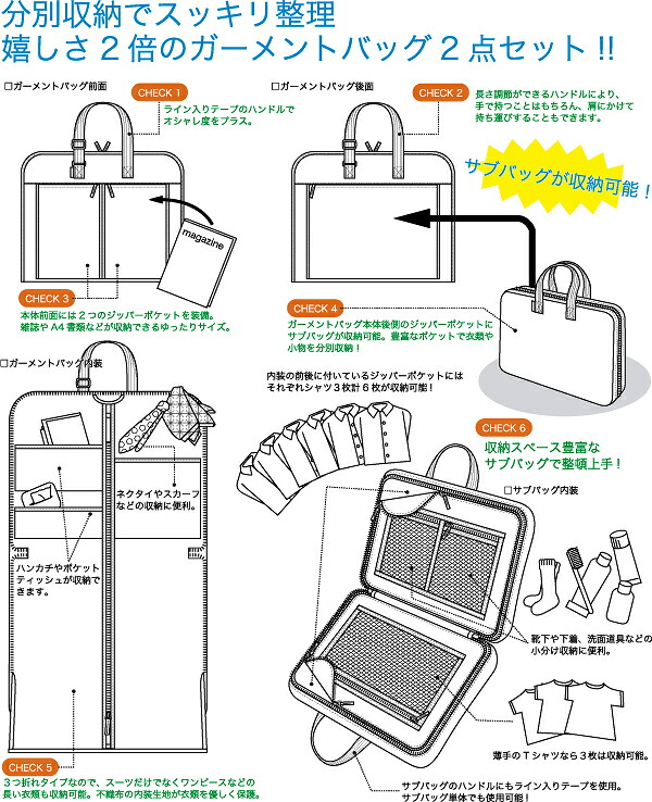 02 5256 軽量 02 5256 軽量 ガーメントバッグ サブバッグ付き 旅行 ガーメント ガーメントケース メンズ財布 出張 結婚式 ハンガーケース 2way 冠婚葬祭 出張 旅行 メンズ レディース 女性用 スーツバッグ 洋服バッグ Rcp 財布 バッグの店 サイフとカバン