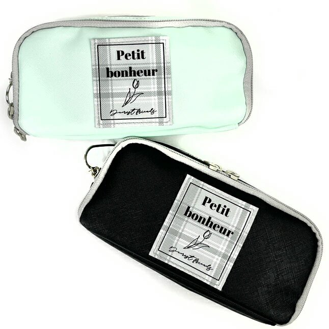 ペンケース かわいい おしゃれ 筆箱 メイクポーチ 高校生 Garland 韓国 大容量 中学生 小物入れ ポーチ 子供 Wfペンポーチ 大きめ チューリップネーム Wxd 432