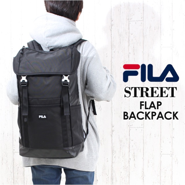 日本未発売 リュックサック メンズ ブランド Fl 0008 Fila フィラ Street かぶせリュック フラップリュック 通学 通勤 通塾 部活 習い事 レッスン 防災リュック 女子 男子 女性 男性 レディース メンズ シンプル 高校生 大学生 社会人 大人 財布 バッグの店