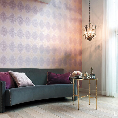 リリカラ/生のりつき壁紙・差し交わす LV2409【10M巻】【貨物輸送込み必要経費】