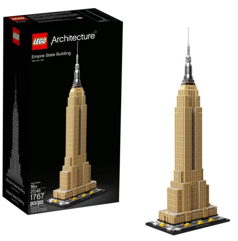 送料無料 Lego レゴ アーキテクチャー エンパイア ステート ビルディング アメリカ ニューヨーク 街並み 有名 大都市 建物 建築 シリーズ キット おもちゃ 知育 玩具 クリスマス 男の子 女の子 ジュニア 大人 おうち時間 ブロック 1 760ピース 楽天海外直送