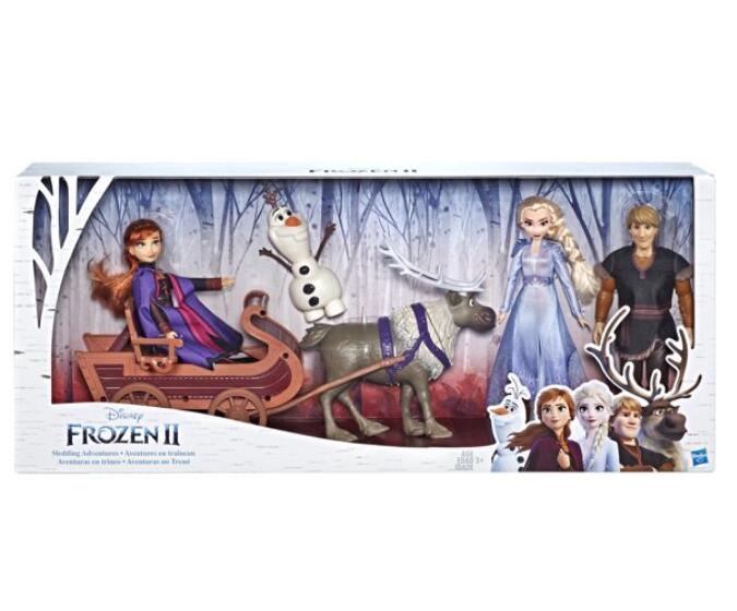 送料無料 ウォルトディズニー アナと白い物の女王2 ソリ 戯るセット エルサ アナ クリストフ オラフ スヴェン 楽観海外直送 Msgtours Com