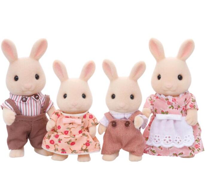 貨物輸送無料 Calico Critters シルバニ身寄り 可愛いピー コニー ファミリー 人形 楽観論海外直送 Atkisson Com