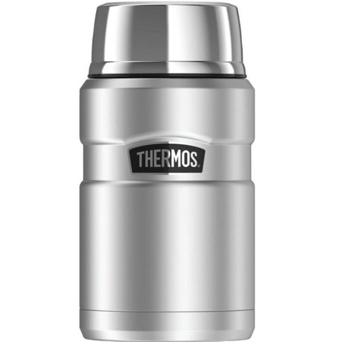 送料無料 Thermos サーモス ステンレス キング 真空断熱 フードジャー 24oz シルバー 楽天海外直送 Cdm Co Mz