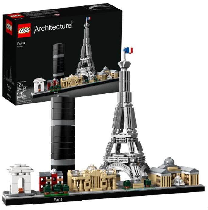 送料無料 Lego レゴ アーキテクチャー パリ フランス 街並み 有名 大都市 建物 建築 ビルディング キット おもちゃ 知育 玩具 組み立て クリスマス 男の子 女の子 ジュニア 子供 大人 おうち時間 ブロック 649ピース 楽天海外直送 Tajikhome Com