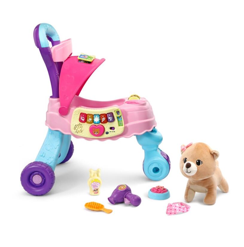 送料無料 Vtech ぬいぐるみ用 ベビーカー 音楽が鳴る 数字 アルファベット 勉強 Cutie Paws Puppy Stroller With Plush Puppy And Accessories アメリカ おもちゃ 歳半 から 4歳 ままごと 楽天海外直送 Beregszaszietterem Hu