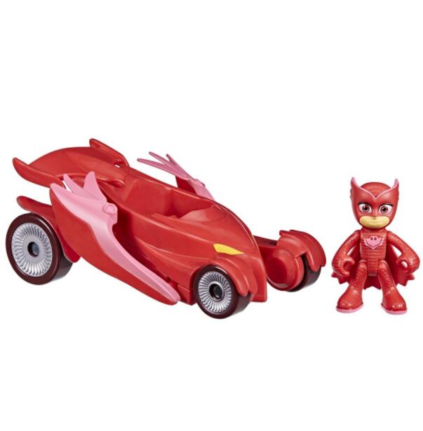 送料無料 しゅつどう パジャマスク アウレット デラックス ビークル アクション フィギュア 付き Pj Mask アマヤ フクロウ キャラクター グッズ 乗り物 車 ごっこ遊び 女の子 男の子 クリスマス 誕生日 おうち時間 レッド 赤 楽天海外直送 Medfited Org