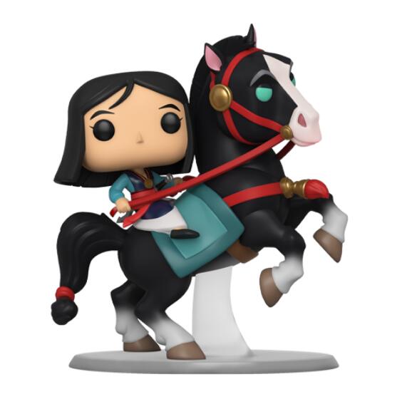 [RDY] [送料無料] ファンコ ポップ ライズ ムーラン カーンに乗ったムーラン Funko POP! Rides: Mulan Mulan on Khan ディズニー キャラクター グッズ インテリア ディスプレイ おもちゃ 人形 ドール 大画像