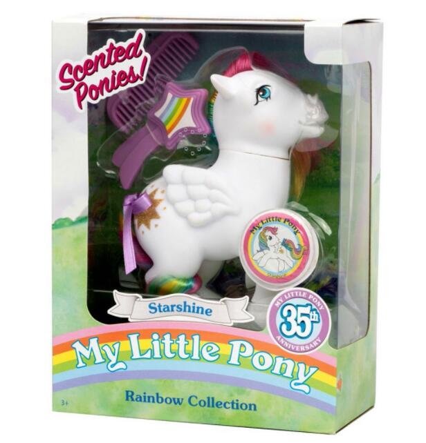 送料無料 マイリトルポニー 35周年 レインボー ポニー ウェーブ1 スターシャイン My Little Pony 1980s Rainbow Collection オリジナル デザイン ユニコーン レトロ ドール 人形 おもちゃ 知育 玩具 ままごと ごっこ遊び クリスマス 誕生日 女の子 男の子 楽天海外直送