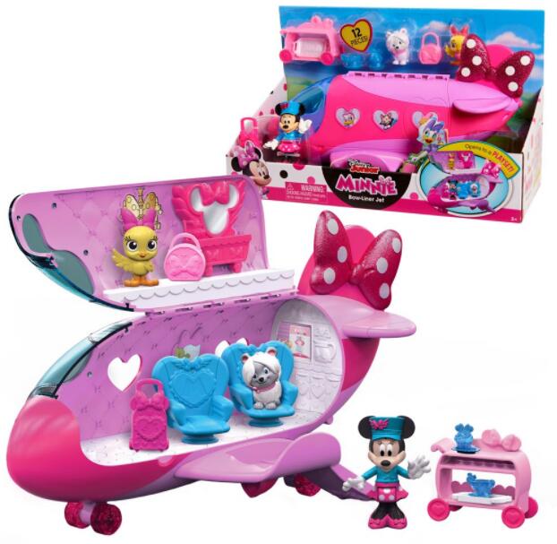 送料無料 ディズニー ミニーマウス ボウライナー ジェット機 ビークル フィギュア 付き ピンク ドールハウス 乗り物 飛行機 Disney Minnie 人形 おもちゃ ドール ぬいぐるみ 女の子 クリスマス キャラクター グッズ 日本未発売 楽天海外直送 Indorerwamo Com
