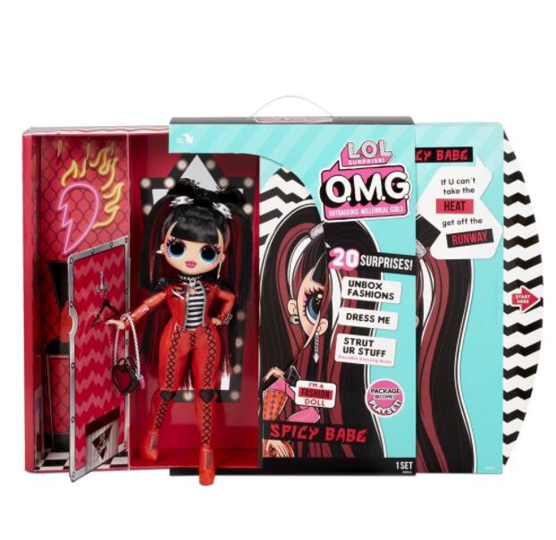 送料無料 Lol サプライズ Omg スパイシーベイブ ファッションドール Lol Surprise Omg Spicy Babe Fashion Doll おもちゃ 人形 子供 女の子 クリスマス 誕生日 ごっこ遊び おうち時間 楽天海外直送 Gamerzos Com