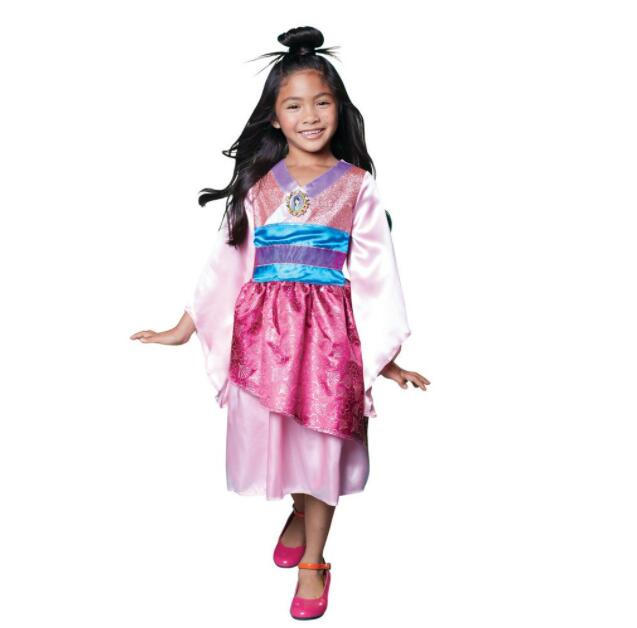 [RDY] [送料無料] ディズニー プリンセス ムーラン ドレス Disney Mulan コスチューム 衣装 ドレス 服 コスプレ ハロウィン クリスマス イベント 学園祭 文化祭 パーティー 女の子 キッズ 子供 ジ画像