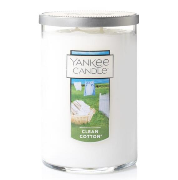 送料無料 ヤンキーキャンドル クリーンコットン ウィック タンブラー キャンドル サイズ 2 Yankee Candle Clean Cotton Large 2 Wick Tumbler Candle おしゃれ アロマ ホワイトフラワー レモン 香り 燃焼 75 時間以上 アメリカ 人気 楽天海外直送 Tajikhome Com