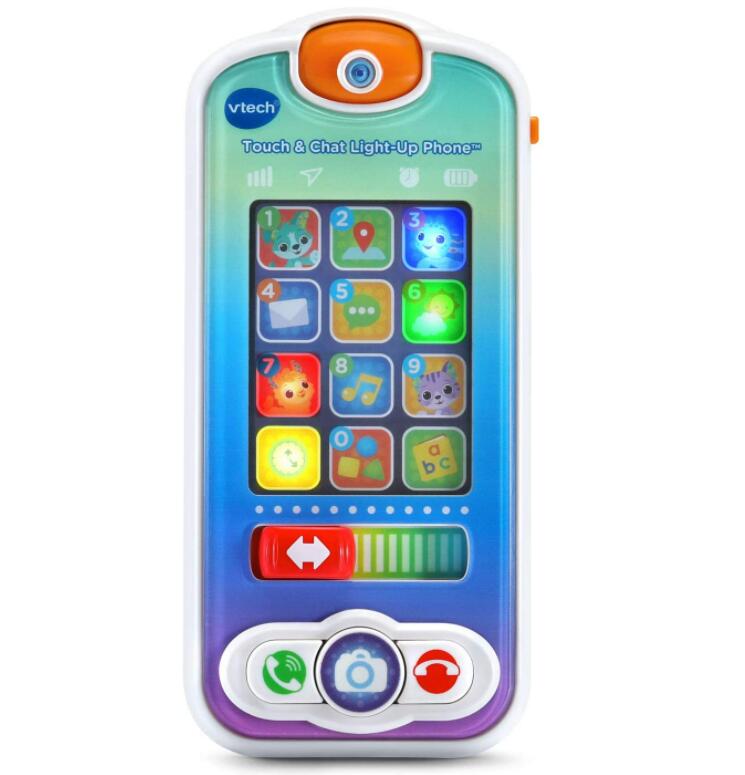 送料無料 Vtech ヴイテック タッチチャットライト アップ電話 携帯電話 スマホ スマートフォン おもちゃ 知育玩具 子供 女の子 男の子 キッズ ベビー用品 海外通販 人気ブランド