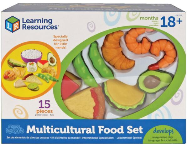 [RDY] [送料無料] [Learning Resouces ラーニングリソーシズ] ご飯 野菜 パン お料理セット 食材セット かわいい お洒落 食べ物 カラフル おままごとセット おままごと 知育玩具 18ヶ月以上 知育お