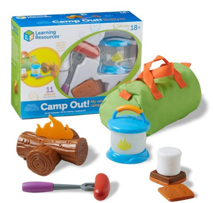 [送料無料] [Learning Resouces ラーニングリソーシズ] New Sprouts Camp Out! アウトドアトイフード 11ピース 女の子 男の子 子供 キッズ 幼児 知育玩具 教材 DIY おままごと ごっこ遊び 学習 遊び お