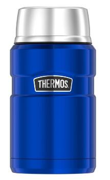 送料無料 Thermos サーモス フードジャー 約710ml ブルー 真空断熱スープシャー 保温 保冷 ステンレス 真空耐熱 保温弁当箱 保温ジャー フードコンテナー フードジャー ランチ 離乳食 ベビーフード キャンプ アウトドア 楽天海外直送 Cdm Co Mz