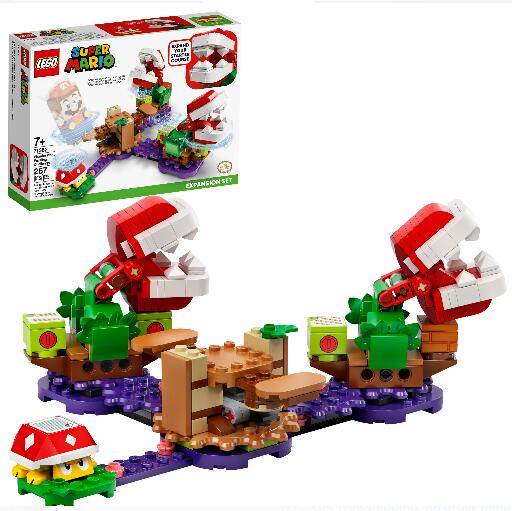 送料無料 Lego レゴ スーパーマリオ パックンフラワー の なぞとき チャレンジ 713 任天堂 Nintendo レトロ ビルディング キット おもちゃ 知育 玩具 組み立て クリスマス 男の子 女の子 ジュニア 子供 キッズ 大人 おうち時間 ブロック 127 ピース 楽天海外直送