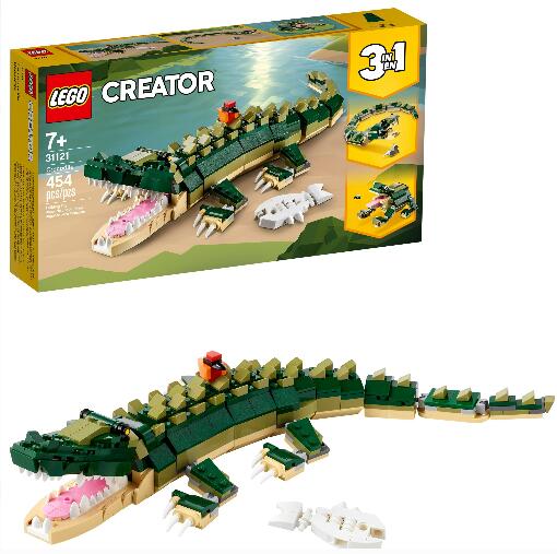 送料無料 Lego レゴ クリエイター 3in1 ワニ 動物 ビルディング キット ヘビ カエル 動物園 サファリ 水族館 おもちゃ ジュニア キッズ 子供 男の子 女の子 誕生日 クリスマス 大人 おうち時間 ブロック 454 ピース 楽天海外直送 Cdm Co Mz