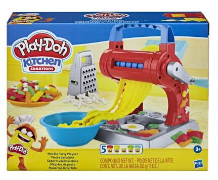 ふるさと割 送料無料 Play Doh プレイ ドー キッチンクリエーション ヌードルパーティー 5缶セット 小麦粉粘土 粘土遊び アメリカ生まれ クリエイティブ 知育玩具 粘土 男の子 女の子 おもちゃ 室内遊び ごっこ遊び 食べ物 海外通販 Qdtek Vn