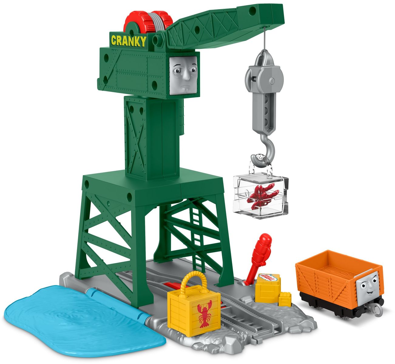 最新情報 きかんしゃ トーマス クランキー と クレーン プレイセット おもちゃ 乗り物 玩具 Thomas Friends Cranky The Crane Playset 楽天海外直送 お歳暮 Metacorpuspilates Com Br